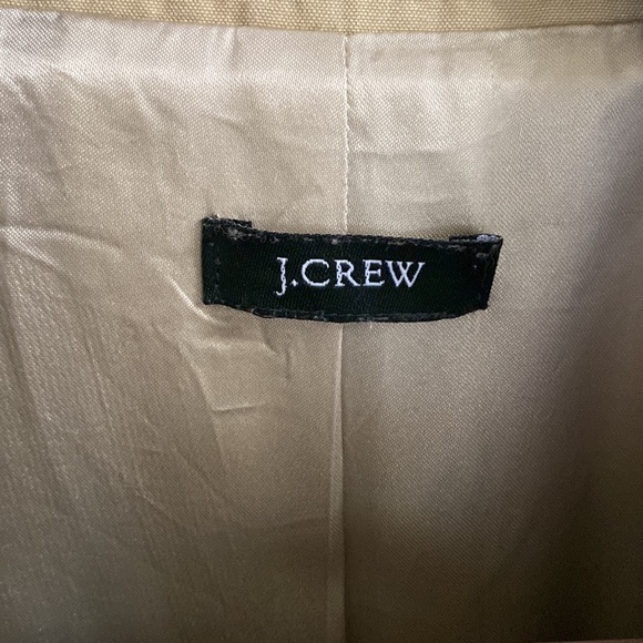 J. Crew Icon Khaki Tan Belted Trench Coat - Picture 2 of 10